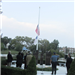 Attendees Facing the Flag