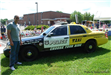 Man with Police-Taxi