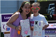 Children with Decorated Memory Bags