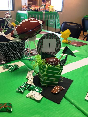 Table Number 1 Centerpiece