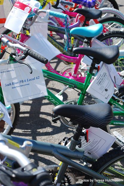Close up of Bikes