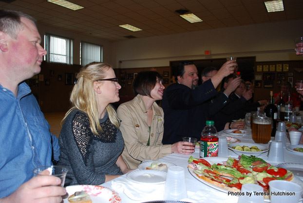 People Toasting