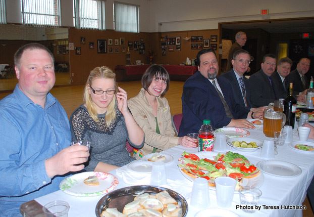 People at Table Eating (2)