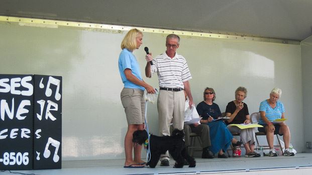 Dog and Owner on Stage (5)