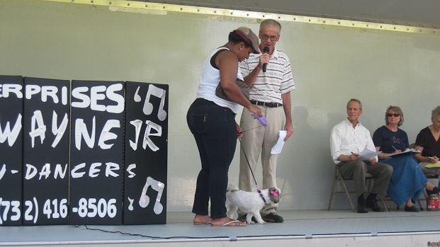 Dog and Owner on Stage (6)