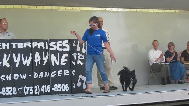 Dog and Owner on Stage (8)