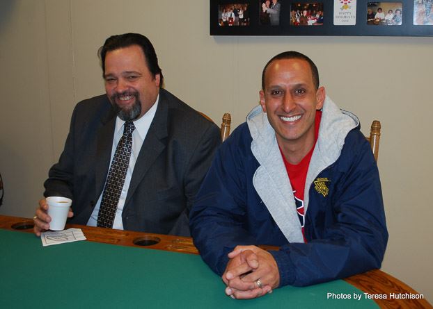 Men Smiling for the Camera