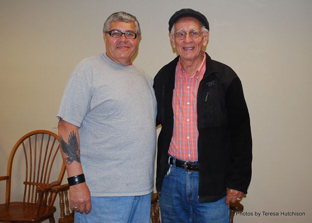 Two Men Smiling for the Camera